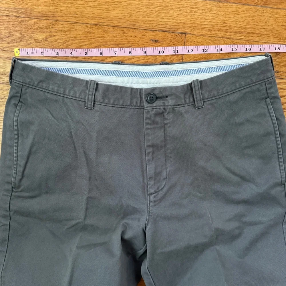 J.Crew Men’s Essential‎ Urban Slim Chino Pants W35 L32 Gray 100% Cotton